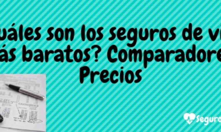 ¿Cuáles son los seguros de vida más baratos? Comparadores. Precios
