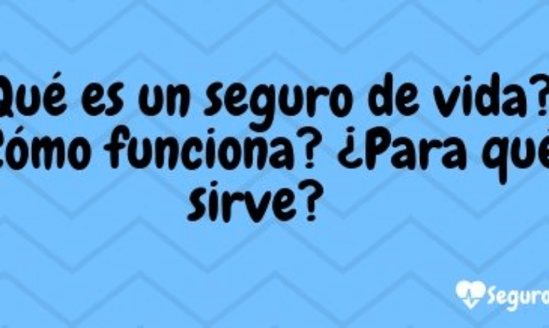 ¿Qué es un seguro de vida? ¿Cómo funciona? ¿Para qué sirve?